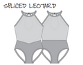 Spliced Front - Centre Stage Leotard