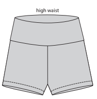High Waist - Crop and Shorts