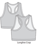 Longline Crop - Crop and Shorts