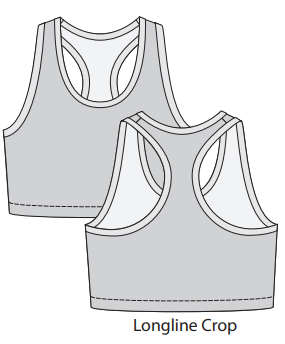 Longline Crop - Crop and Shorts