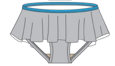 Skirted Briefs - Twin Swim