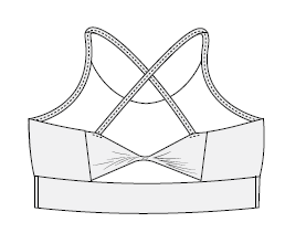 Delphie bra - Custom Design